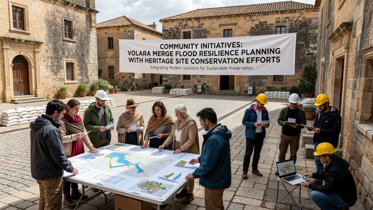 Community-Driven Flood Resilience and Heritage Conservation in Volara